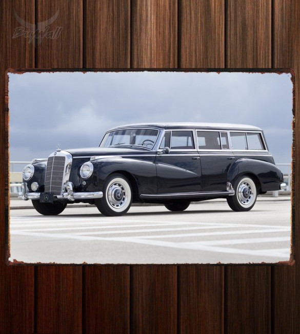 Металлическая табличка Mercedes-Benz 300C Station Wagon by Binz Металлическая табличка Mercedes-Benz 300C Station Wagon by Binz